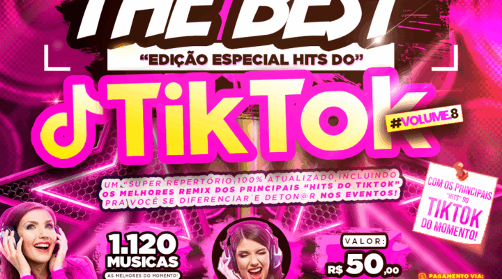 PACK THE BEST – ESPECIAL “HITS DO TIKTOK VOL.8”