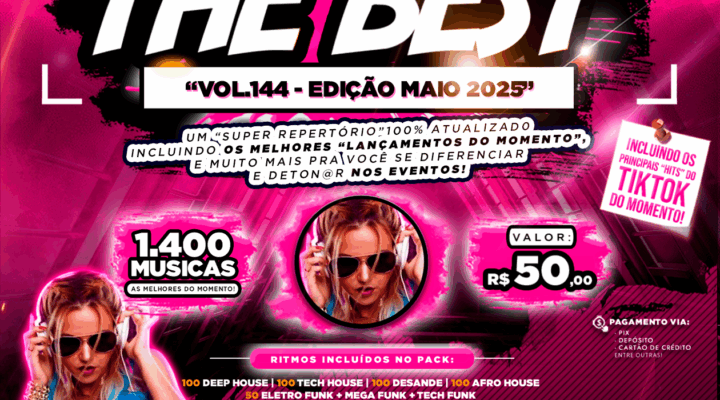 PACK THE BEST VOL.144 – EDIÇÃO DE MAIO 2025