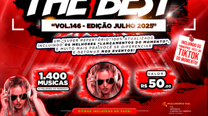 PACK THE BEST VOL.146 – EDIÇÃO DE JULHO 2025