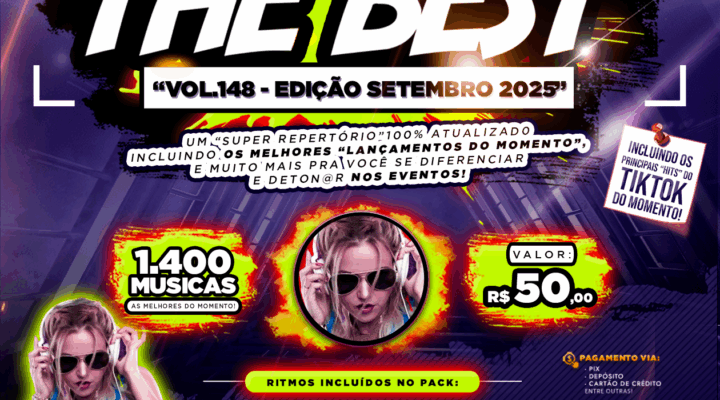 PACK THE BEST VOL.148 – EDIÇÃO DE SETEMBRO 2025