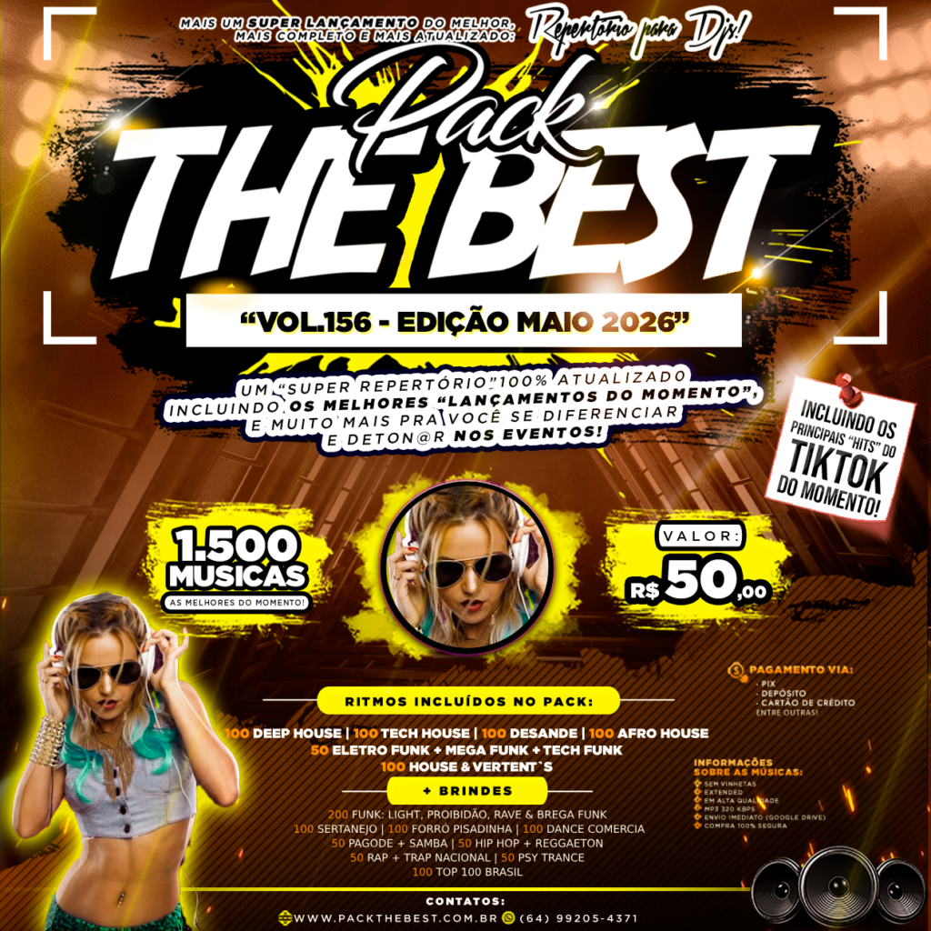 PACK THE BEST VOL.156 – EDIÇÃO DE MAIO 2026 – Pack The Best