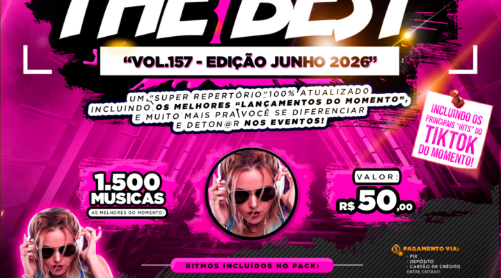 PACK THE BEST VOL.157 – EDIÇÃO DE JUNHO 2026