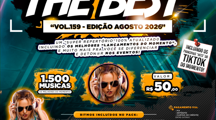 PACK THE BEST VOL.159 – EDIÇÃO DE AGOSTO 2026